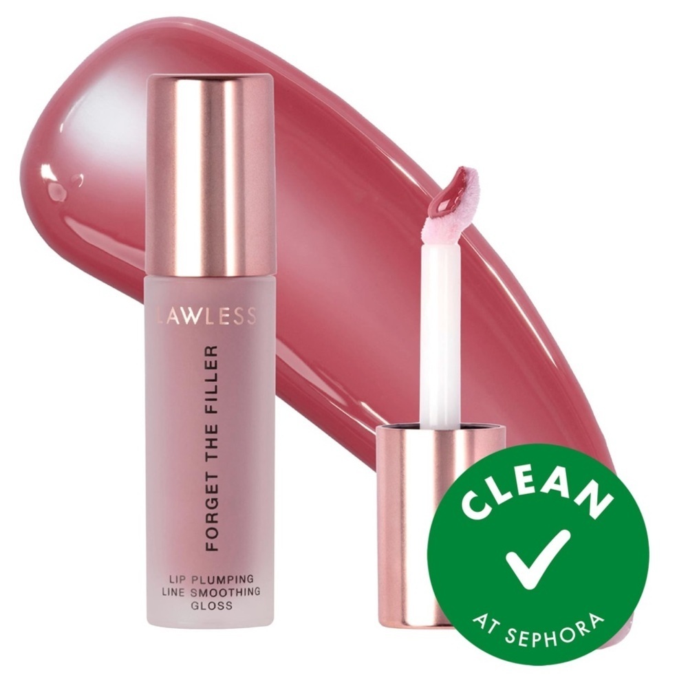 🌸 LAWLESS Forget The Filler Lip Plumping Line Smoothing Gloss